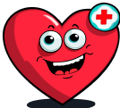 funny heart icon